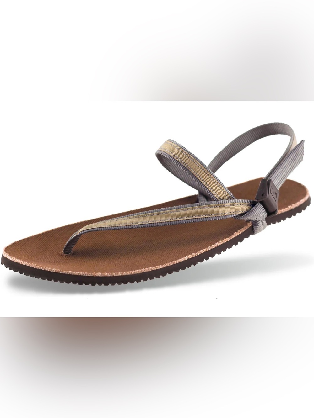 Earth Runners Circadian Women’s Barefoot Sandals, Charcoal lite straps